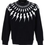 'Thunderbolt' sweatshirt NEIL BARRETT White/Black