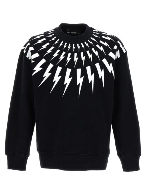 'Thunderbolt' sweatshirt NEIL BARRETT White/Black