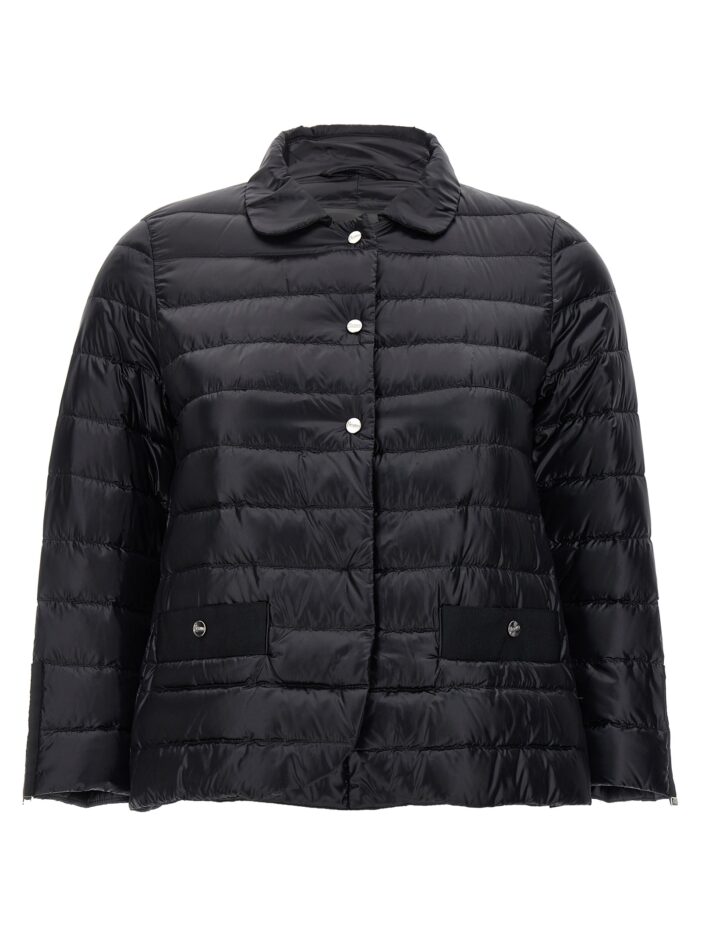 Quilted down jacket HERNO Black