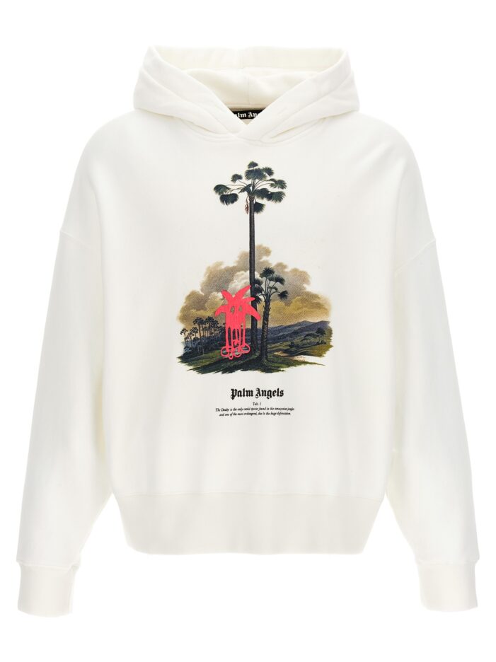 Douby Lost In Amazonia hoodie PALM ANGELS White