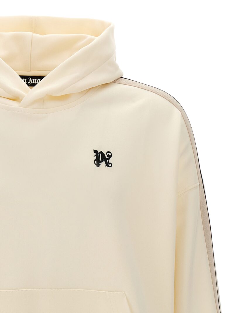 'Monogram' hoodie 100% polyester PALM ANGELS White/Black