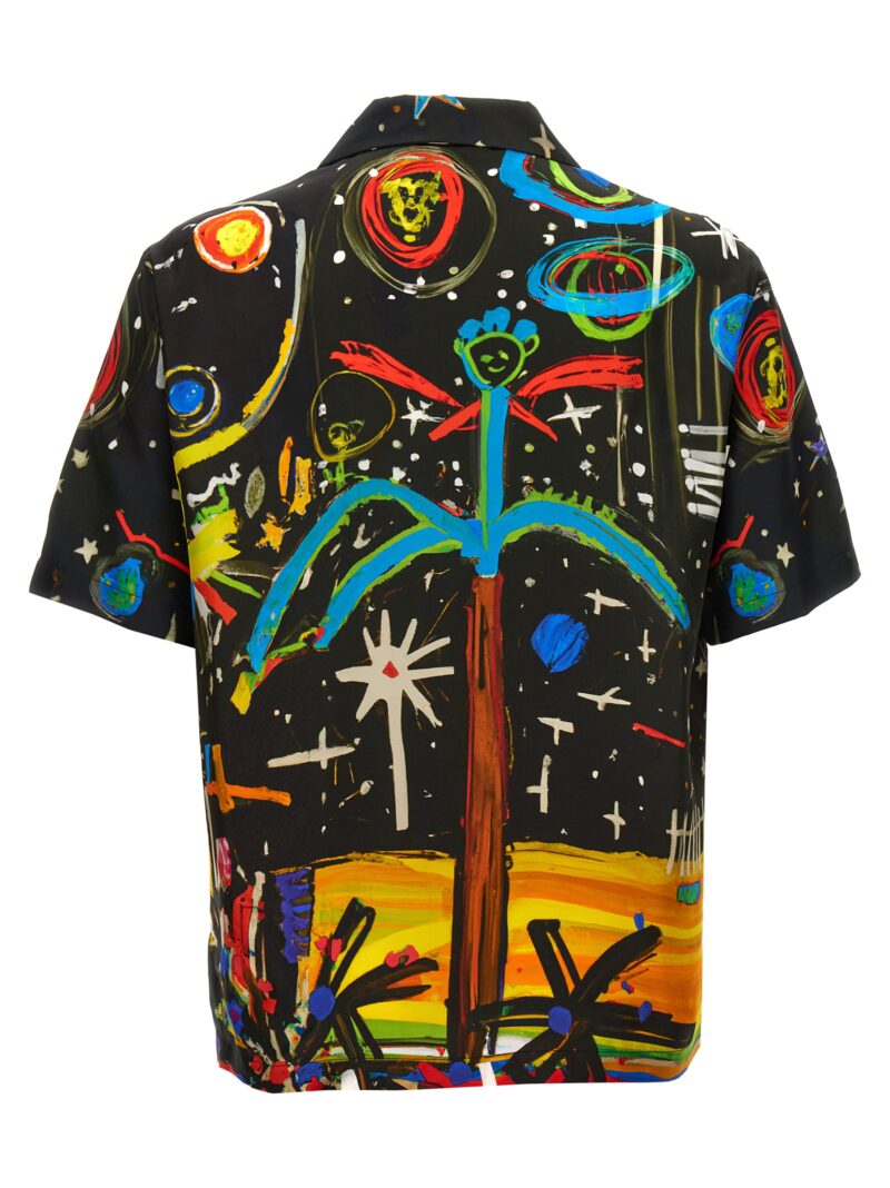 'Starry night' shirt Man PALM ANGELS Multicolor