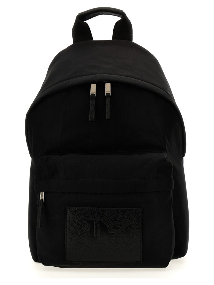 'Monogram' backpack PALM ANGELS Black