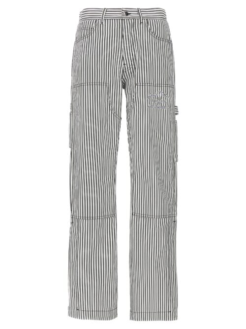 'Motors Carpenter' pants AMIRI White/Black