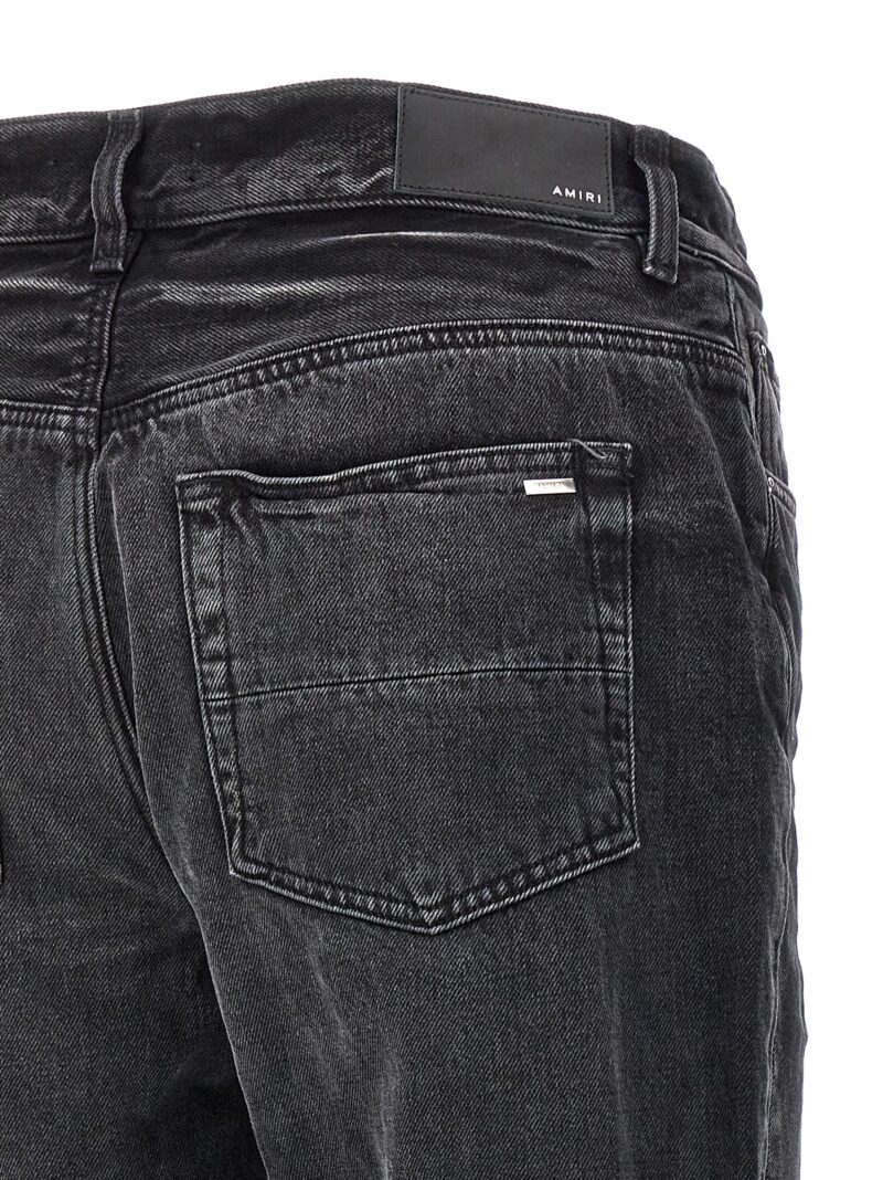 'Release Hem' jeans 100% cotton AMIRI Black