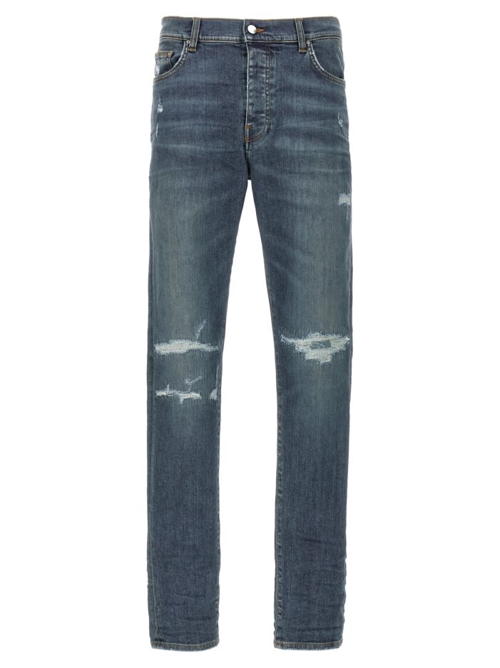 'Fracutred' jeans AMIRI Blue