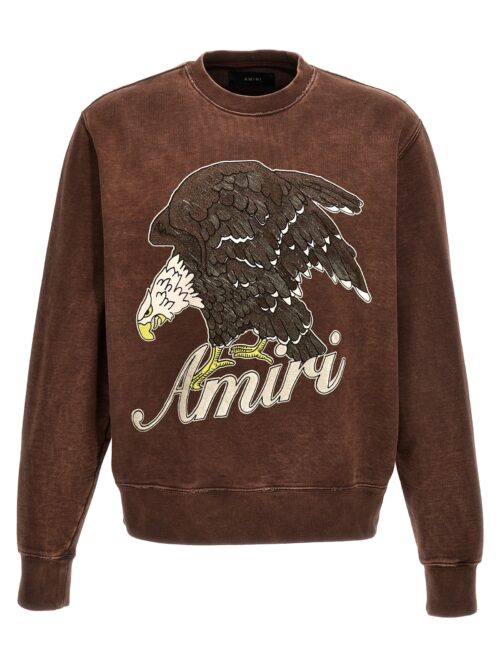 'Amiri eagle' sweatshirt AMIRI Brown