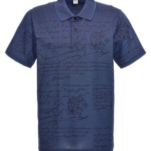 'Scritto' polo shirt BERLUTI Blue
