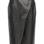 'Wrap Skirt Oil' skirt KASSL EDITIONS Black