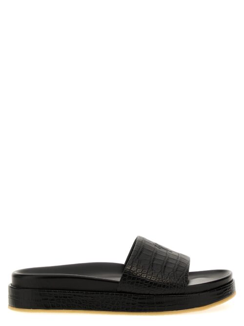 'Indi' slides GIUSEPPE ZANOTTI Black