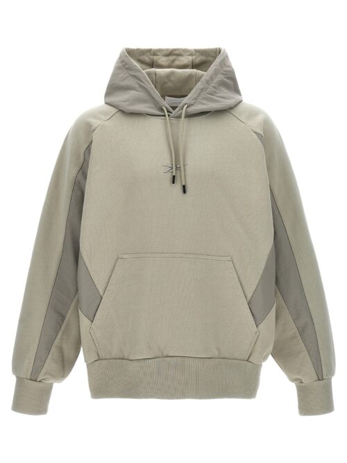 'Woven Blocked' hoodie REEBOK Beige