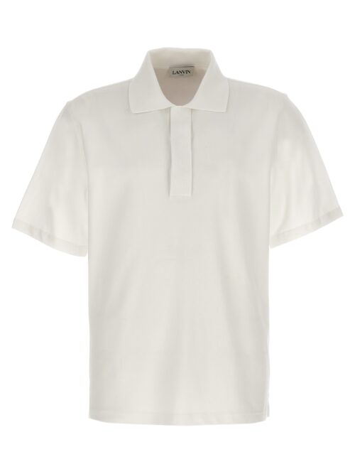 Logo polo shirt LANVIN White