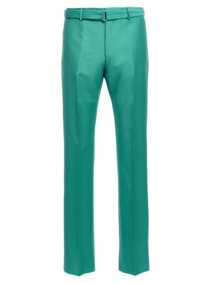 Belted pants LANVIN Green