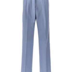Front pleat pants LANVIN Light Blue