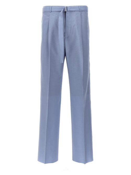 Front pleat pants LANVIN Light Blue