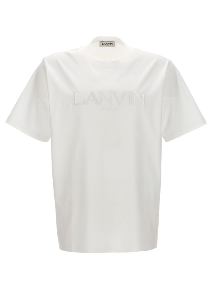 Logo embroidery t-shirt LANVIN White