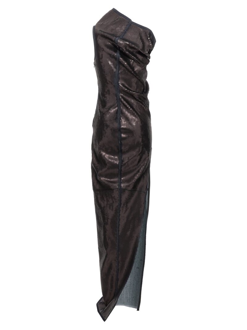 'Athena' dress RO02C1520SRAWM10699 RICK OWENS Black