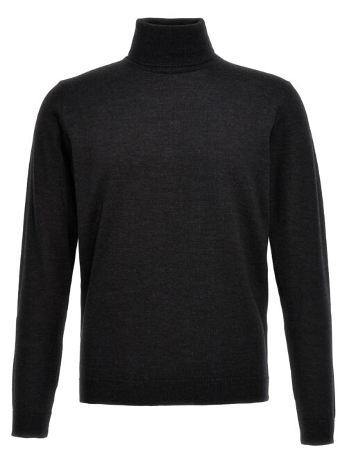 Merino turtleneck sweater ROBERTO COLLINA Gray