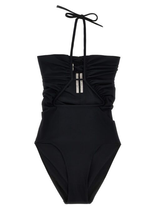 'Prong Bather' one-piece swimsuit RICK OWENS Black