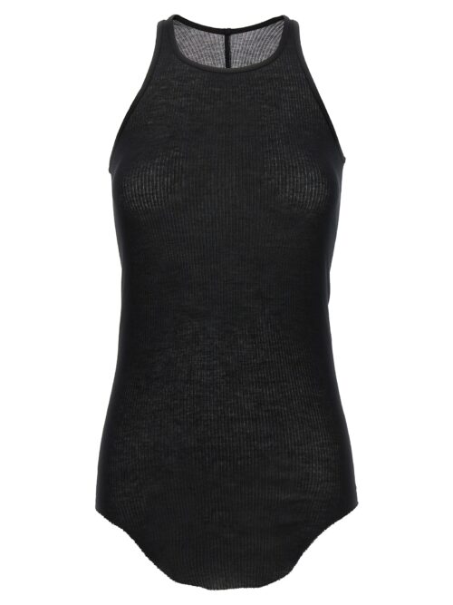 'Basic Rib' tank top RICK OWENS Black