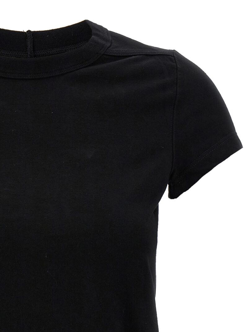 'Cropped Level Tee' T-shirt Woman RICK OWENS Black