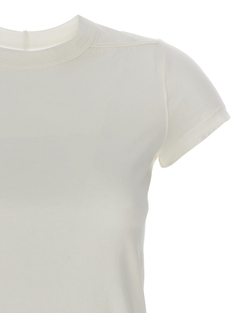 'Cropped Level Tee' T-shirt Woman RICK OWENS White