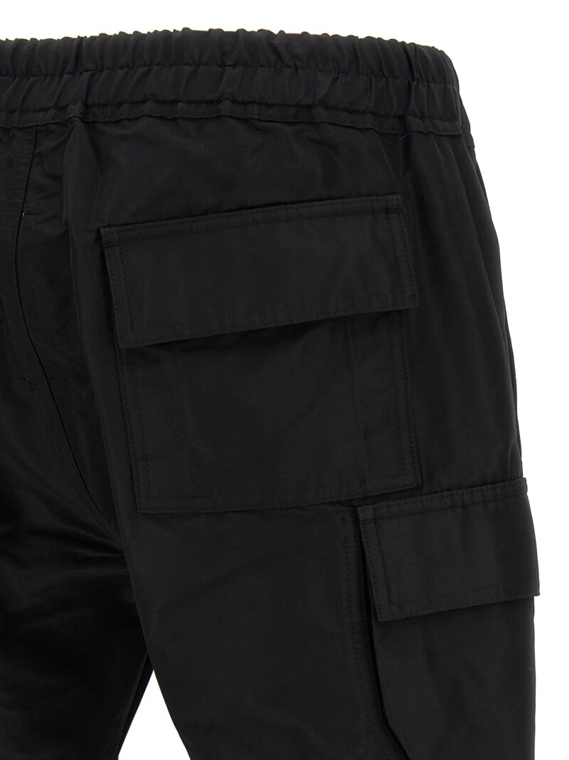 'Mastodon Megacargo' pants 100% polyester RICK OWENS Black