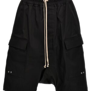 'Cargo Pods' bermuda shorts RICK OWENS Black