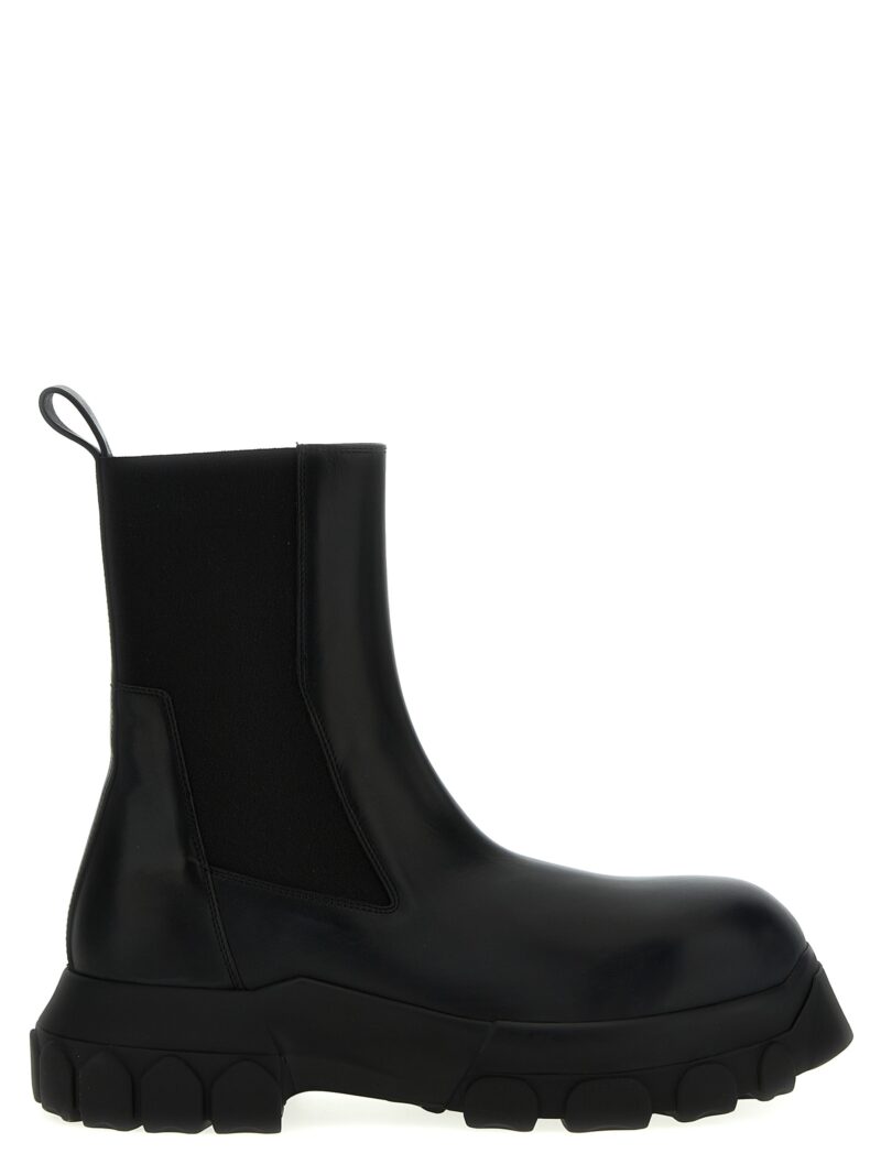 'Beatle Bozo Tractor' ankle boots RICK OWENS Black