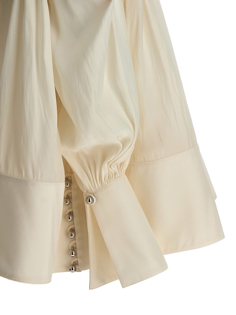 Wide blouse 100% polyester LANVIN White