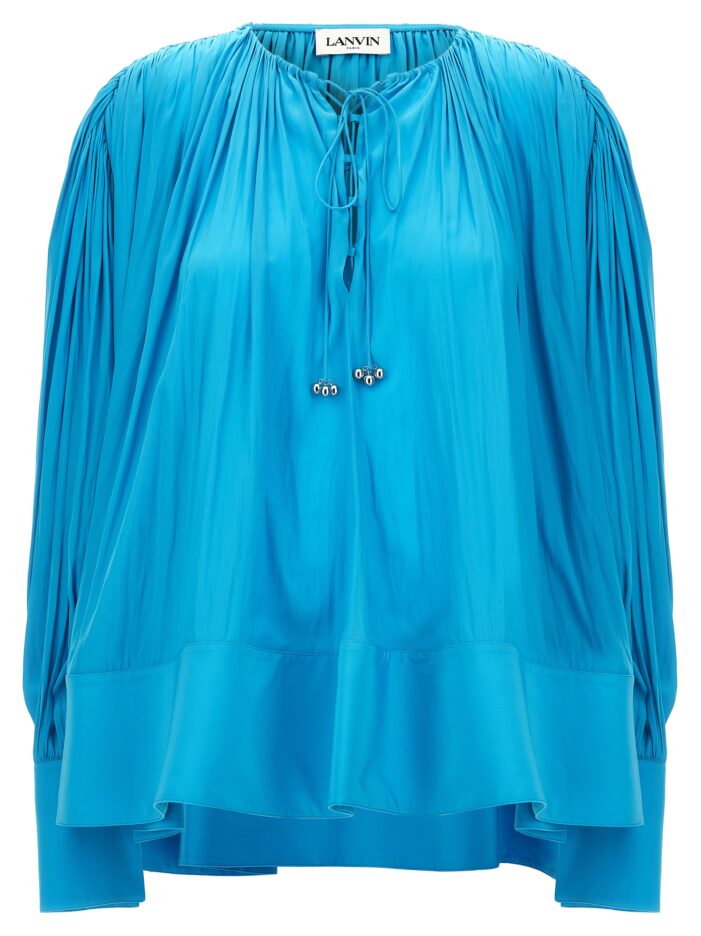 Wide blouse LANVIN Light Blue