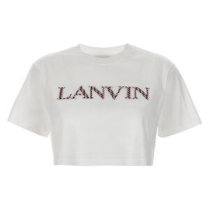 'Curb' cropped T-shirt LANVIN White