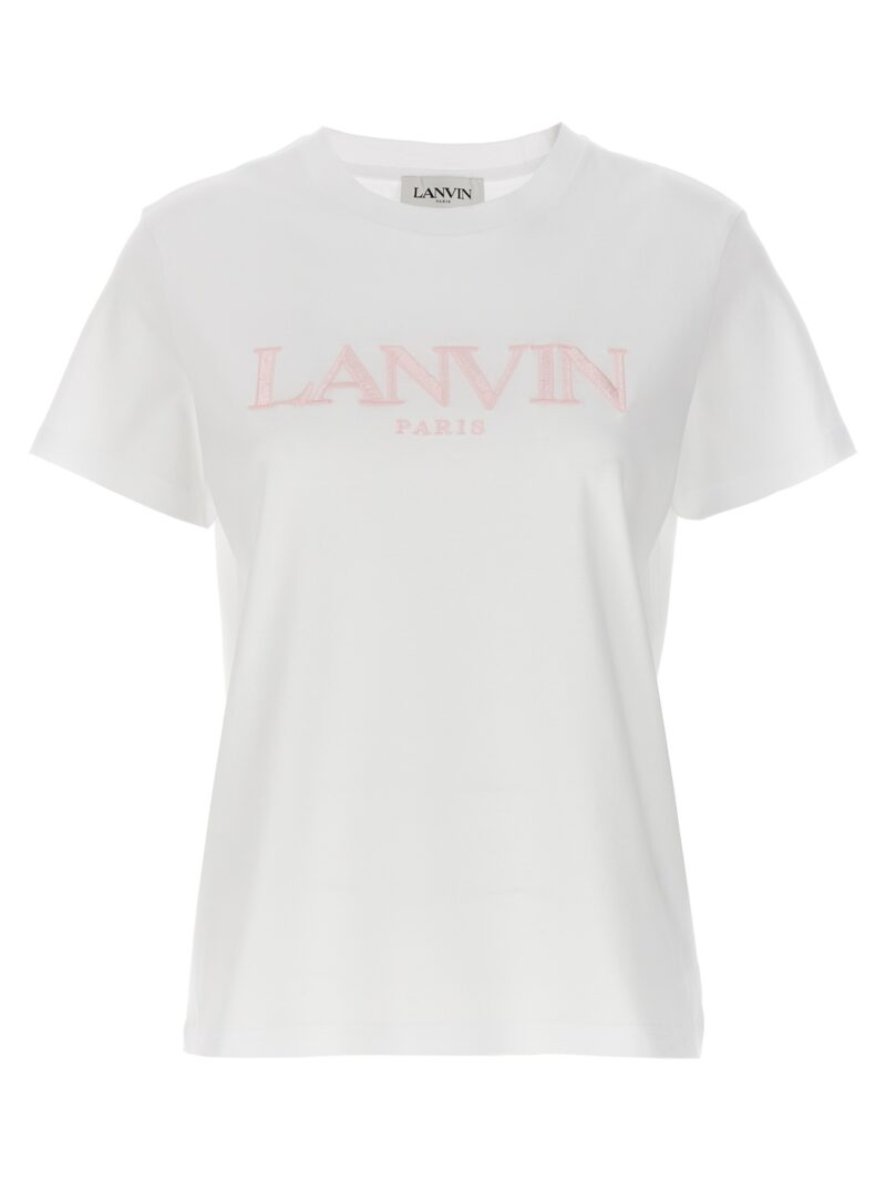 Logo embroidery t-shirt LANVIN White