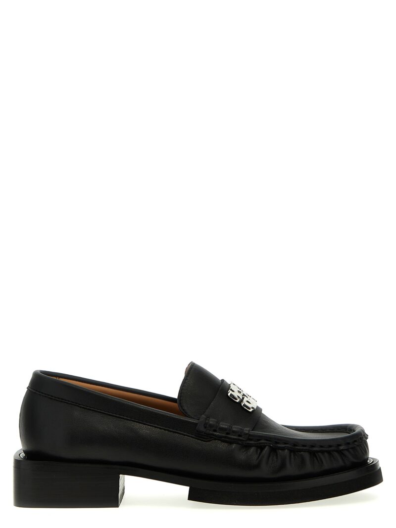 'Butterfly' loafers GANNI Black