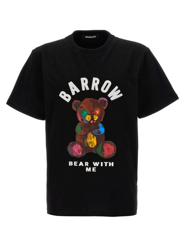 Printed T-shirt BARROW Black