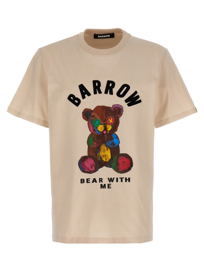 Printed T-shirt BARROW Beige