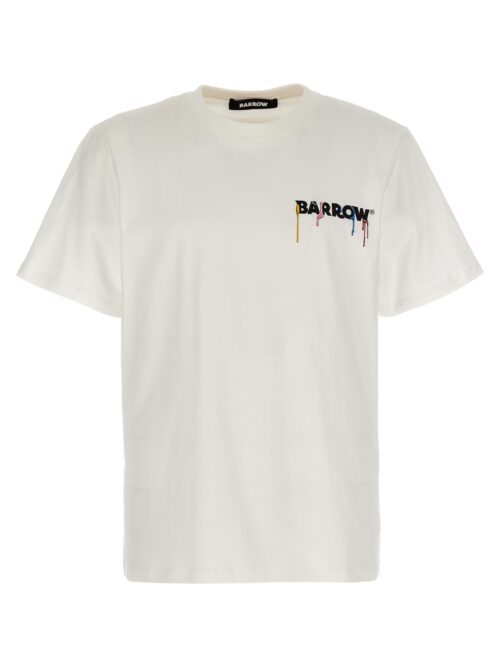 Printed T-shirt BARROW White