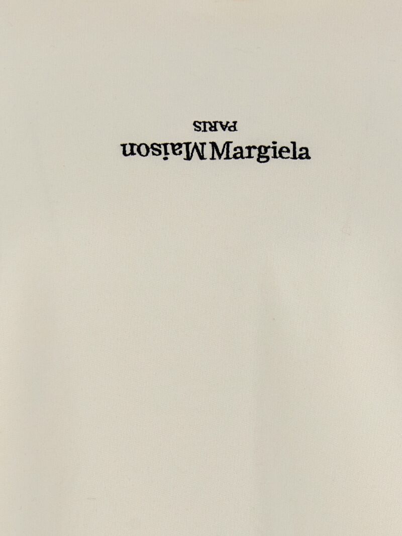 Logo hoodie 100% cotton MAISON MARGIELA White