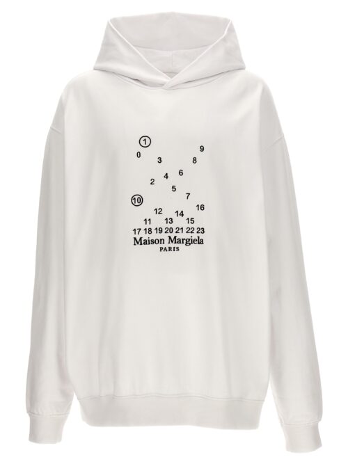 Logo hoodie MAISON MARGIELA White