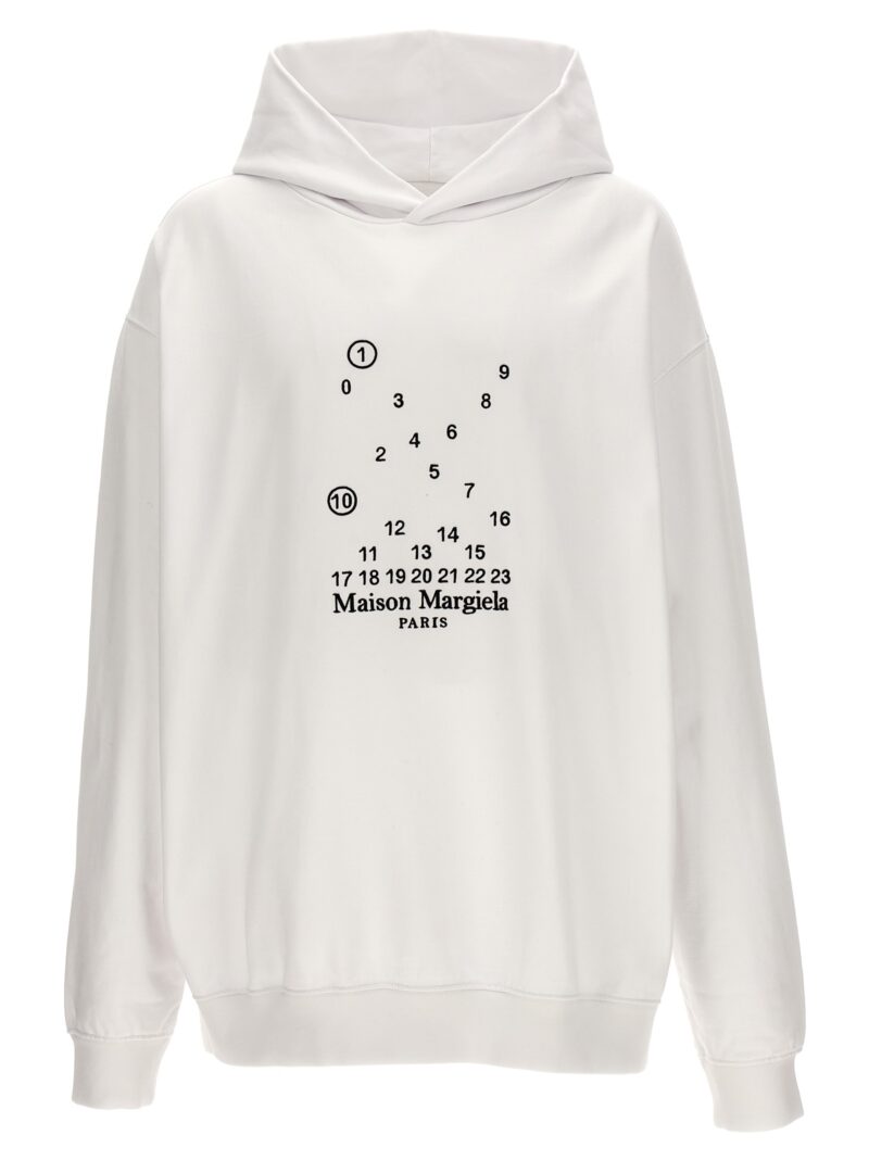 Logo hoodie MAISON MARGIELA White