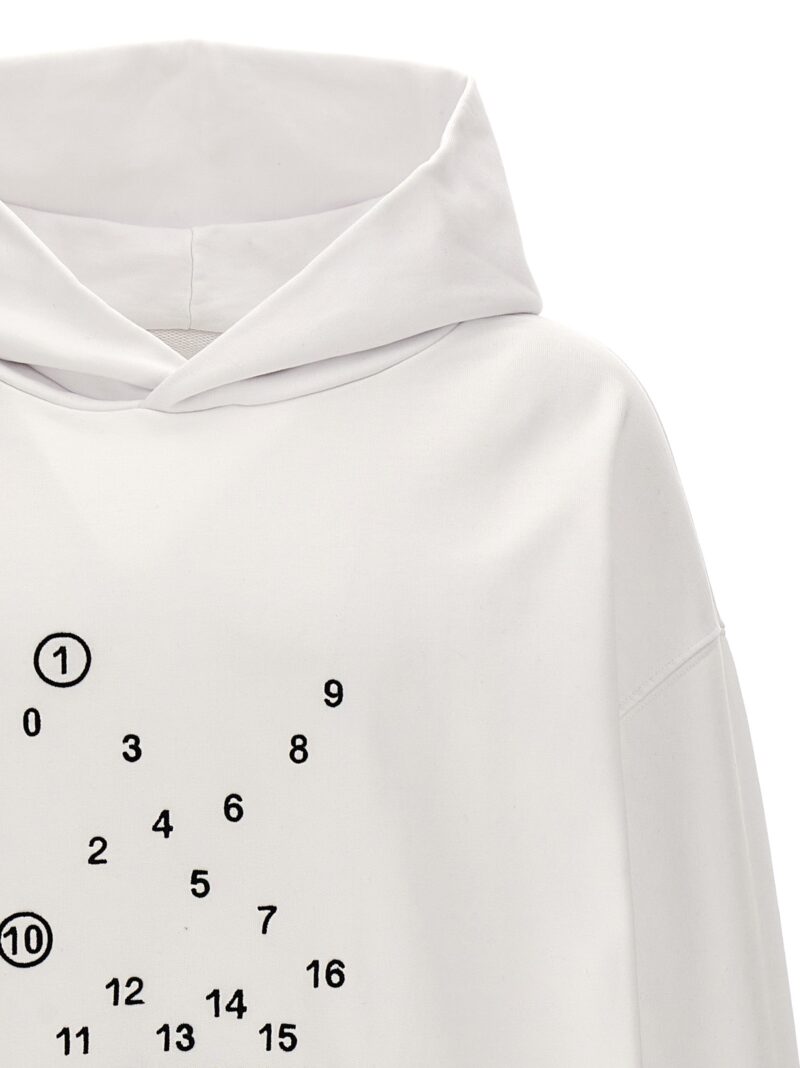 Logo hoodie Man MAISON MARGIELA White