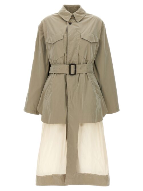 Decortiqué reversible trench coat MAISON MARGIELA Beige