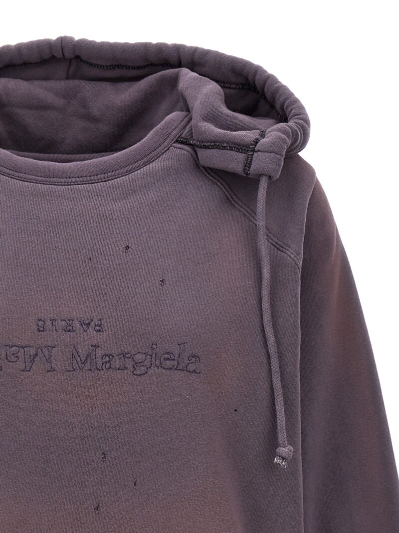 'Logo reverse' hoodie Woman MAISON MARGIELA Purple