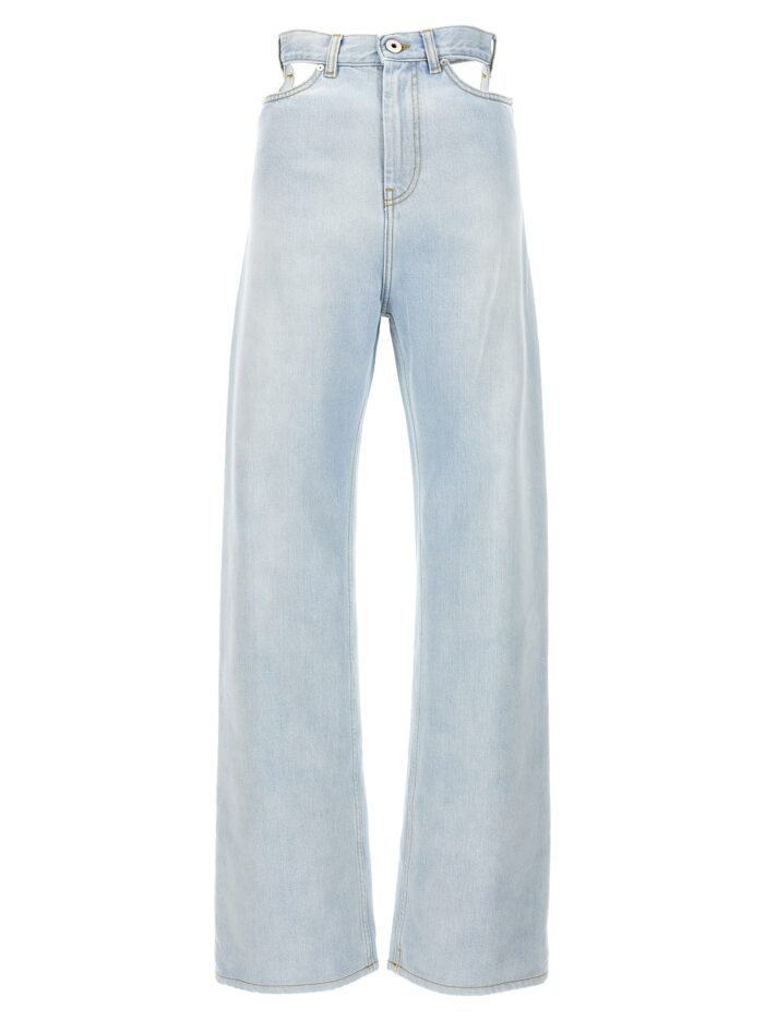 'Décortiqué' jeans MAISON MARGIELA Light Blue