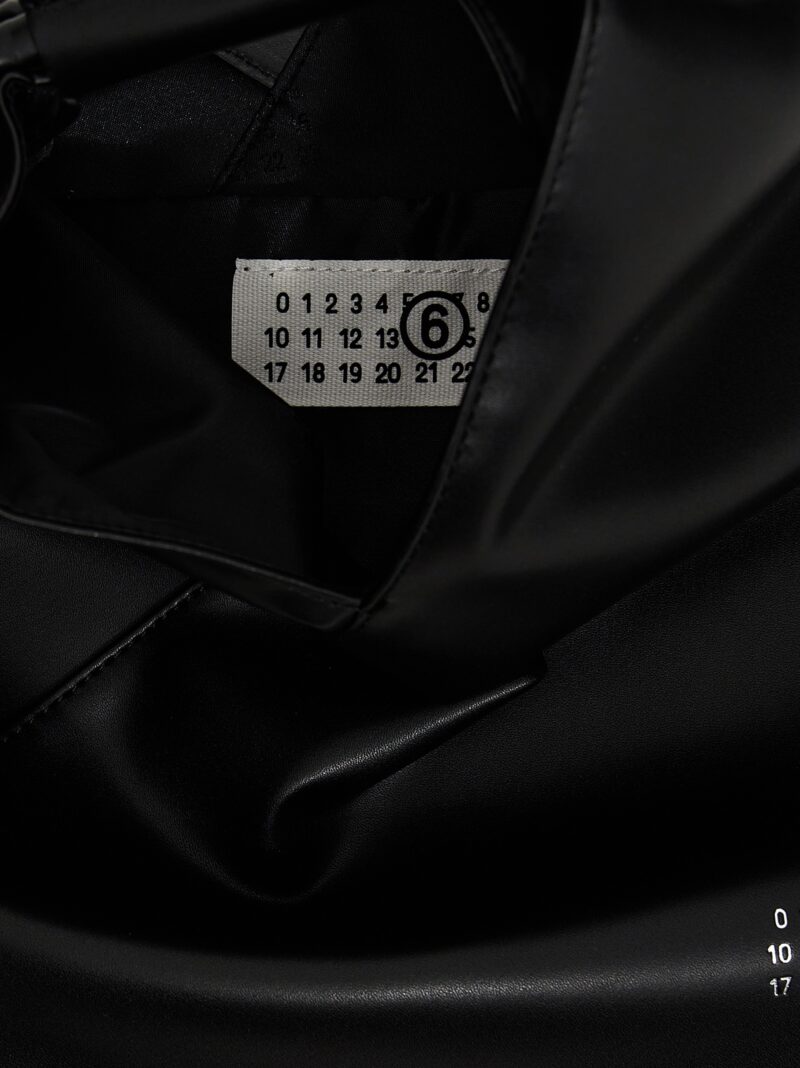 'Japanese bag classic small' shoulder bag 60% polyester 40% polyurethane MM6 MAISON MARGIELA Black