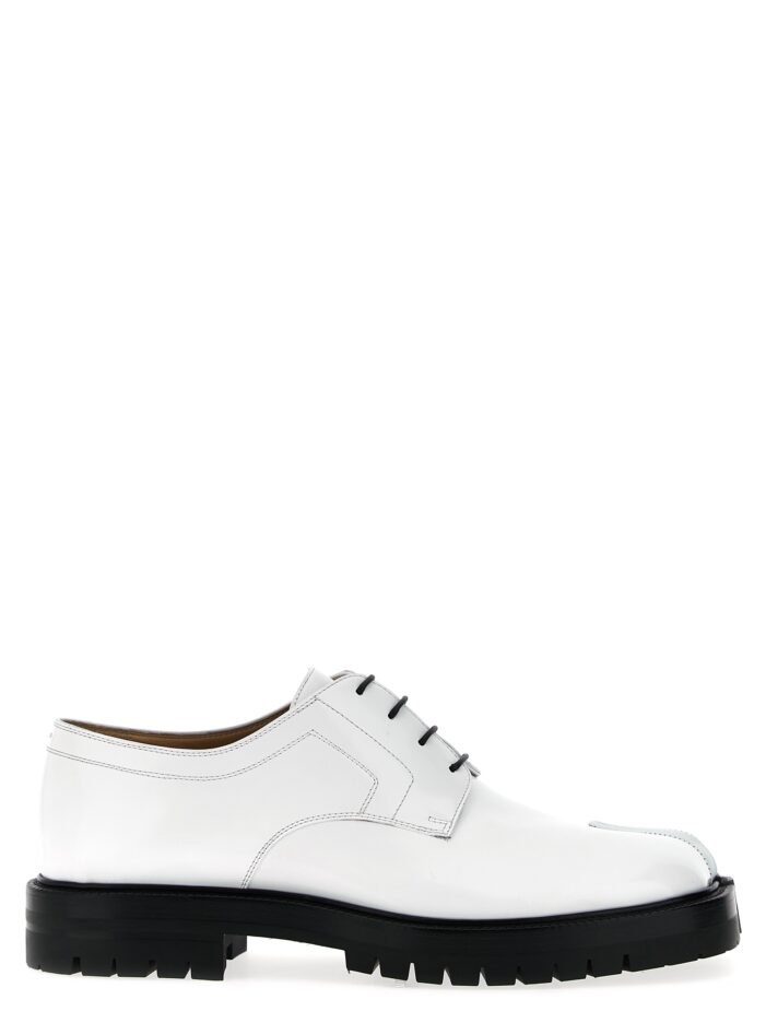 'Taby country' lace up shoes MAISON MARGIELA White/Black