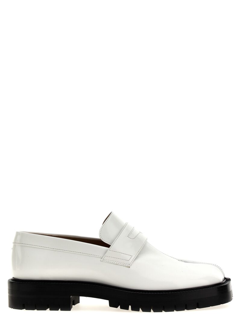 'Tabi' loafers MAISON MARGIELA White/Black