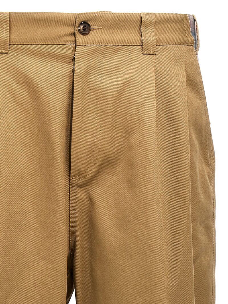 'Pendleton Yoke' pants Man MAISON MARGIELA Beige