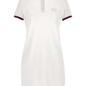 Maxi cut out polo dress DSQUARED2 White