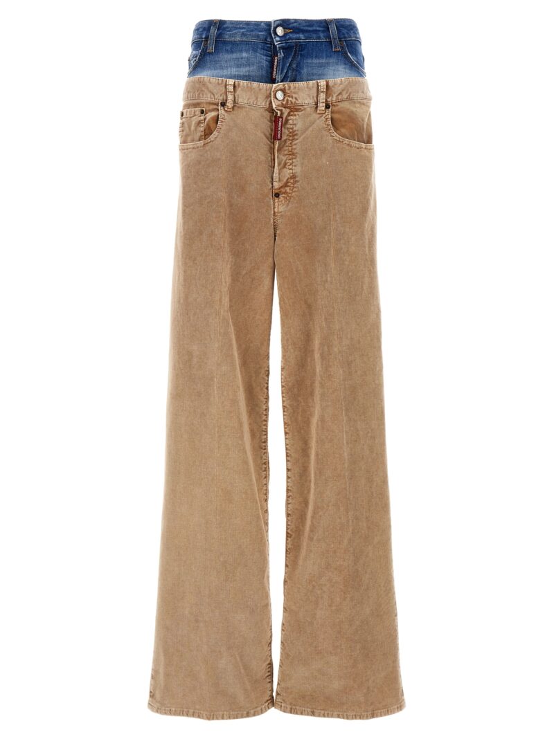 'Twin Pack' pants DSQUARED2 Beige